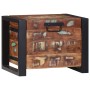 Baúl de Almacenamiento 40x30x30cm de Madera Maciza Recuperada y Metal | Foro24.es | Tu tienda online para hogar, jardín y más Foro24.es