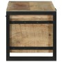 Baú de Almacenamiento 60x30x30cm de Madera Maciza de Mango y Metal von , Aufbewahrungskisten - Ref: Foro24-4015971, Preis: 10...