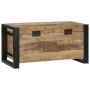 Baú de Almacenamiento 60x30x30cm de Madera Maciza de Mango y Metal von , Aufbewahrungskisten - Ref: Foro24-4015971, Preis: 10...