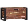 baúl de almacenamiento 60x30x30cm Madera reciclada y Metal de , Baúles de almacenamiento - Ref: Foro24-4015972, Precio: 106,4...