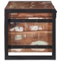 Baúles de Almacenamiento 80x30x30cm de Madera Maciza Recuperada y Metal by , Storage trunks - Ref: Foro24-4015974, Price: 123...