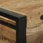 Cajas de Almacenamiento 80x30x30cm de Madera Maciza de Mango y Metal by , Storage trunks - Ref: Foro24-4015973, Price: 138,06...