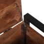 Baúles de Almacenamiento 80x30x30cm de Madera Maciza Recuperada y Metal by , Storage trunks - Ref: Foro24-4015974, Price: 123...