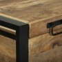 Caja de almacenamiento 80x35x45 cm de Madera Sólida de Mango von , Aufbewahrungskisten - Ref: Foro24-4015975, Preis: 152,27 €...