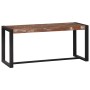 Banco multicolor 100x35x45 cm de madera maciza recuperada | Foro24.es | Tu tienda online para hogar, jardín y más Foro24.es