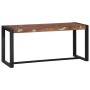 Banco multicolor 100x35x45 cm de madera maciza recuperada | Foro24.es | Tu tienda online para hogar, jardín y más Foro24.es