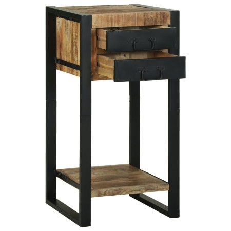 Soporte para Teléfono 40x40x80 cm de Madera Maciza de Mango | Foro24.es | Tu tienda online para hogar, jardín y más Foro24.es