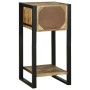 Soporte para Teléfono 40x40x80 cm de Madera Maciza de Mango | Foro24.es | Tu tienda online para hogar, jardín y más Foro24.es