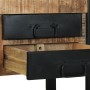 Soporte para Teléfono 40x40x80 cm de Madera Maciza de Mango | Foro24.es | Tu tienda online para hogar, jardín y más Foro24.es