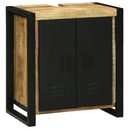 Gabinete para Lavabo 55x35x60 cm Madera Sólida de Mango Rústica | Foro24.es | Tu tienda online para hogar, jardín y más Foro24.es