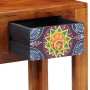 Mesa Lateral 40x30x36 cm de Madera Sólida Acacia de , Mesas auxiliares - Ref: Foro24-4016511, Precio: 75,37 €