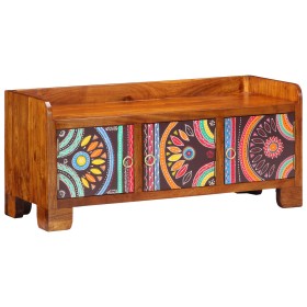 Banco para zapatos 90x35x40 cm de madera sólida de acacia von , Schuhregale und Schuhorganisatoren - Ref: Foro24-4016514, Pre...