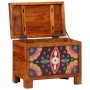 Caja de Almacenamiento Marrón Miel 50x30x40 cm Madera Sólida de Acacia de , Aparadores - Ref: Foro24-4016524, Precio: 95,11 €