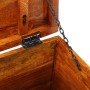 Caja de Almacenamiento Marrón Miel 50x30x40 cm Madera Sólida de Acacia de , Aparadores - Ref: Foro24-4016524, Precio: 95,11 €