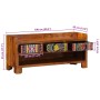 Banco para zapatos  100x35x45 cm de madera maciza de acacia | Foro24.es | Tu tienda online para hogar, jardín y más Foro24.es