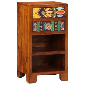 Soporte para Teléfono Marrón Miel 40x35x75 cm