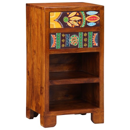 Soporte para Teléfono Marrón Miel 40x35x75 cm Madera maciza de Acacia | Foro24.es | Tu tienda online para hogar, jardín y más Foro24.es