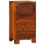 Soporte para Teléfono Marrón Miel 40x35x75 cm Madera maciza de Acacia | Foro24.es | Tu tienda online para hogar, jardín y más Foro24.es