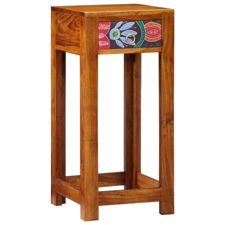 Soporte para Teléfono  35x35x75 cm de Madera Maciza de Acacia | Foro24.es | Tu tienda online para hogar, jardín y más Foro24.es