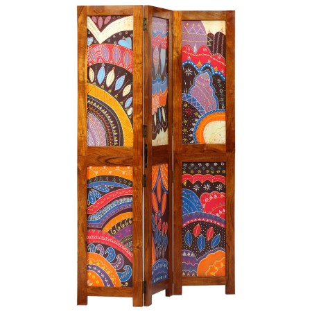 Divisor de Habitación 3 Paneles Madera Acacia Color Miel 35x1.5x160 cm by , Room dividers - Ref: Foro24-4016529, Price: 216,2...