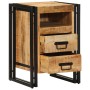 Cabinete de Noche  40x40x59 cm Madera Maciza Rugosa de Mango | Foro24.es | Tu tienda online para hogar, jardín y más Foro24.es