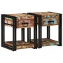 Mesitas de Noche 2 pcs 40x40x50 cm Madera Maciza Recuperada | Foro24.es | Tu tienda online para hogar, jardín y más Foro24.es