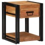 Mesita de Noche 40x40x50 cm Madera Maciza de Acacia | Foro24.es | Tu tienda online para hogar, jardín y más Foro24.es