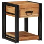Mesita de Noche 40x40x50 cm Madera Maciza de Acacia | Foro24.es | Tu tienda online para hogar, jardín y más Foro24.es