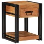 Mesita de Noche 40x40x50 cm Madera Maciza de Acacia | Foro24.es | Tu tienda online para hogar, jardín y más Foro24.es