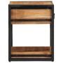 Mesitas de Noche 2 pack 40x40x50 cm Madera Sólida de Acacia de , Mesitas de noche - Ref: Foro24-4016705, Precio: 186,33 €, De...