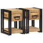Mesitas de Noche 2 pcs 40x40x40 cm Madera Sólida de Mango de , Mesitas de noche - Ref: Foro24-4016707, Precio: 139,89 €
