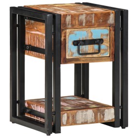 Mesita de Noche 40x40x40 cm Hecha de Madera
