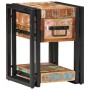 Mesita de Noche 40x40x40 cm Hecha de Madera Reciclada | Foro24.es | Tu tienda online para hogar, jardín y más Foro24.es