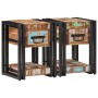 Mesitas de Noche 2 pcs 40x40x40 cm Madera Reciclada Sólida | Foro24.es | Tu tienda online para hogar, jardín y más Foro24.es