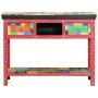 Mesa de Consola Multicolor 100x30x75 cm de Madera Sólida de Mango | Foro24.es | Tu tienda online para hogar, jardín y más Foro24.es