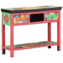 Mesa de Consola Multicolor 100x30x75 cm de Madera Sólida de Mango | Foro24.es | Tu tienda online para hogar, jardín y más Foro24.es