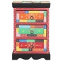 Armario con Cajones  Multicolor 40x40x60 cm de Madera Sólida de Mango | Foro24.es | Tu tienda online para hogar, jardín y más Foro24.es
