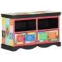 Mueble de TV  Multicolor 80x35x50 cm de Madera Sólida de Mango | Foro24.es | Tu tienda online para hogar, jardín y más Foro24.es