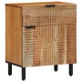 Gabinete de Noche 50x33x60 cm Madera Maciza de Acacia by , Nightstands - Ref: Foro24-4017764, Price: 99,00 €, Discount: %