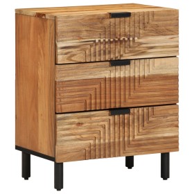 Cabinet Nightstand 50x33x62 cm Madera maciza de