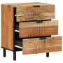 Cabinet Nightstand 50x33x62 cm Madera maciza de Acacia by , Nightstands - Ref: Foro24-4017765, Price: 115,34 €, Discount: %