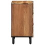 Cabinet Nightstand 50x33x62 cm Madera maciza de Acacia by , Nightstands - Ref: Foro24-4017765, Price: 115,34 €, Discount: %