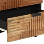 Cabinet Nightstand 50x33x62 cm Madera maciza de Acacia by , Nightstands - Ref: Foro24-4017765, Price: 115,34 €, Discount: %