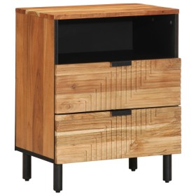 Mesita de Noche 50x33x62 cm Madera Sólida de