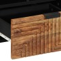 Cabinet de TV 100x33,5x46 cm Madera maciza de Acacia von , CD- und DVD-Speicher - Ref: Foro24-4017772, Preis: 118,45 €, Rabat...