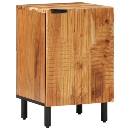 Gabinete de baño  38x33,5x58 cm de madera maciza de acacia | Foro24.es | Tu tienda online para hogar, jardín y más Foro24.es