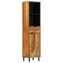 Armario de baño 38x33x160 cm de madera maciza de Acacia by , bathroom vanities - Ref: Foro24-4017778, Price: 155,10 €, Discou...