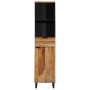 Armario de baño 38x33x160 cm de madera maciza de Acacia by , bathroom vanities - Ref: Foro24-4017778, Price: 155,10 €, Discou...