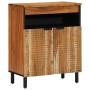 Aparador 60x33x75 cm Madera maciza de Acacia by , CD and DVD storage - Ref: Foro24-4017781, Price: 114,01 €, Discount: %