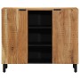 Aparador 90x33x75 cm Madera maciza de Acacia | Foro24.es | Tu tienda online para hogar, jardín y más Foro24.es